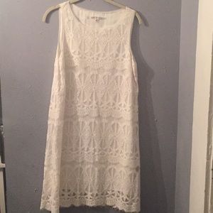 MaxStudio Lace Sundress. Adorbs for bridal shower!